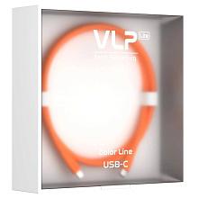 Кабель VLP LITE Color Line USB-C / USB-C, 60Вт 1м, оранжевый - 3