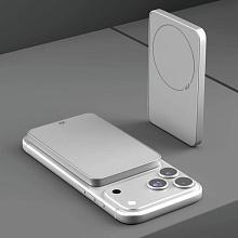 Внешний аккумулятор c БЗУ VLP Diamond Energy, Qi2 5000 мАч, белый - 3