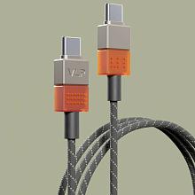 Кабель VLP NEO USB-C / USB-C, 100Вт 1,5м, серый - 1