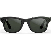 Умные очки Ray-Ban Wayfarer Matte Black Graphite Green Transitions M, черный - 2