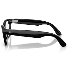 Умные очки Ray-Ban Wayfarer Shiny Black Clear, черный - 3