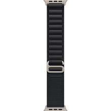 Смарт-часы Apple Watch Ultra 3 GPS + Cellular 49mm (корпус - натуральный титан, ремешок Alpine Loop черный, размер M) - 2