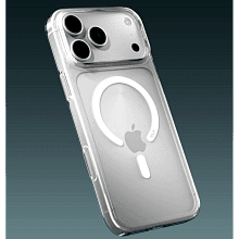 Чехол-накладка VLP Diamond Case для iPhone 18 Pro Max, поликарбонат/полиуретан, прозрачный - 3