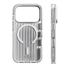 Чехол-накладка VLP Pulse Case для iPhone 18 Pro, пластик/термополиуретан, серебристый - 2