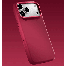 Чехол-накладка VLP Aster Pro Case для iPhone 18 Pro Max, силикон, красный - 2