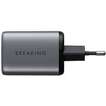 Зарядное устройство сетевое Breaking P-22, 65Вт, графитовый - 2
