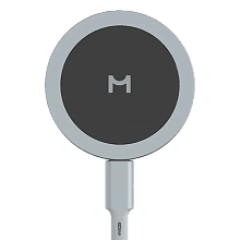 Зарядное устройство беспроводное Magssory Coin, 15Вт, темно-серый - 1